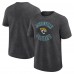 Jacksonville Jaguars Logo Athletic Heather Charcoal Success T-Shirt Jacksonville Jaguars Logo Athletic Heather Charcoal Success T-Shirt
