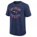 New England Patriots Logo Athletic Heather Navy Success T-Shirt