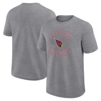 Arizona Cardinals Logo Athletic Heather Gray Success T-Shirt