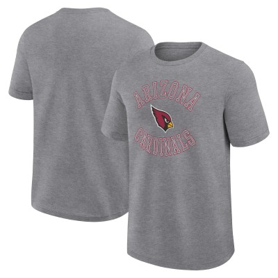 Arizona Cardinals Logo Athletic Heather Gray Success T-Shirt