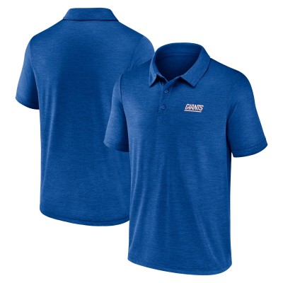 New York Giants Logo Athletic Royal Unstoppable Polo