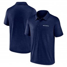 Seattle Seahawks Logo Athletic College Navy Unstoppable Polo