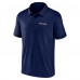 Houston Texans Logo Athletic Navy Unstoppable Polo