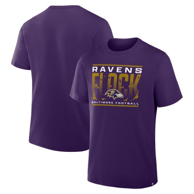 Футболка Baltimore Ravens Fanatics Purple Hometown True Favorite