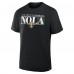 Футболка New Orleans Saints Fanatics Black Hometown True Favorite