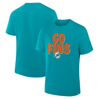 Miami Dolphins Fanatics Aqua Hometown True Favorite T-Shirt