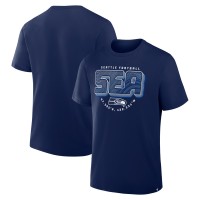 Seattle Seahawks Fanatics College Navy Hometown True Favorite T-Shirt