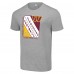 Футболка Washington Commanders Starter Shield Logo - Heather Gray