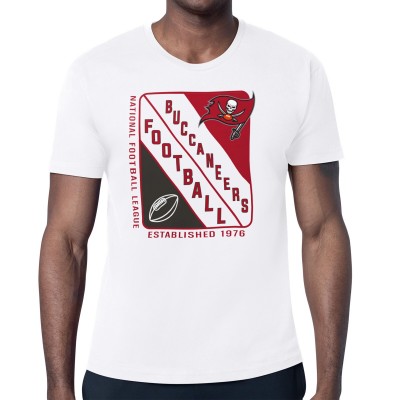 Футболка Tampa Bay Buccaneers Starter Shield Logo - White