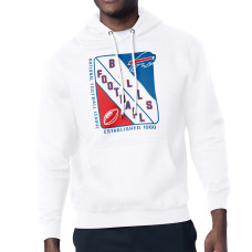 Толстовка Buffalo Bills Starter White Shield Logo Толстовка Buffalo Bills Starter White Shield Logo