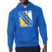 Los Angeles Chargers Starter Royal Shield Logo Pullover Hoodie