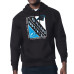 Толстовка Carolina Panthers Starter Black Shield Logo
