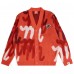Unisex Atlanta Falcons x Mifland Red Mohair Cardigan