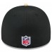 Бейсболка New Orleans Saints New Era Black/Gold 2025 NFL Draft On Stage A-Frame 59FIFTY Fitted