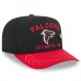 Бейсболка Atlanta Falcons New Era Black/Red 2025 NFL Draft On Stage A-Frame 59FIFTY