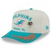 Бейсболка Miami Dolphins New Era Cream/Aqua 2025 NFL Draft A-Frame 59FIFTY Бейсболка Miami Dolphins New Era Cream/Aqua 2025 NFL Draft A-Frame 59FIFTY