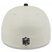 Бейсболка Cincinnati Bengals New Era Cream/Black 2025 NFL Draft A-Frame 59FIFTY