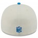 Бейсболка Detroit Lions New Era Cream/Blue 2025 NFL Draft A-Frame 59FIFTY