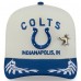 Бейсболка Indianapolis Colts New Era Cream/Royal 2025 NFL Draft A-Frame 59FIFTY