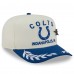 Бейсболка Indianapolis Colts New Era Cream/Royal 2025 NFL Draft A-Frame 59FIFTY