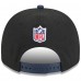 Бейсболка New England Patriots New Era Black/Navy 2025 NFL Draft A-Frame 9FIFTY Snapback