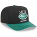Бейсболка New York Jets New Era Black/Green 2025 NFL Draft A-Frame 9FIFTY Snapback
