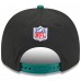 Бейсболка New York Jets New Era Black/Green 2025 NFL Draft A-Frame 9FIFTY Snapback