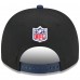 Бейсболка Seattle Seahawks New Era Black/College Navy 2025 NFL Draft A-Frame 9FIFTY Snapback