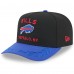 Бейсболка Buffalo Bills New Era Black/Royal 2025 NFL Draft A-Frame 9FIFTY Snapback