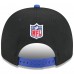 Бейсболка Buffalo Bills New Era Black/Royal 2025 NFL Draft A-Frame 9FIFTY Snapback