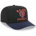 Бейсболка Chicago Bears New Era Black/Navy 2025 NFL Draft A-Frame 9FIFTY Snapback