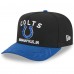 Бейсболка Indianapolis Colts New Era Black/Royal 2025 NFL Draft A-Frame 9FIFTY Snapback Бейсболка Indianapolis Colts New Era Black/Royal 2025 NFL Draft A-Frame 9FIFTY Snapback