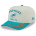 Бейсболка Miami Dolphins New Era Cream/Aqua 2025 NFL Draft A-Frame 9FIFTY Бейсболка Miami Dolphins New Era Cream/Aqua 2025 NFL Draft A-Frame 9FIFTY