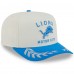 Бейсболка Detroit Lions New Era Cream/Blue 2025 NFL Draft A-Frame 9FIFTY Snapback