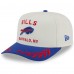 Бейсболка Buffalo Bills New Era Cream/Royal 2025 NFL Draft A-Frame 9FIFTY Snapback