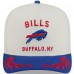 Бейсболка Buffalo Bills New Era Cream/Royal 2025 NFL Draft A-Frame 9FIFTY Snapback