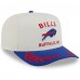 Бейсболка Buffalo Bills New Era Cream/Royal 2025 NFL Draft A-Frame 9FIFTY Snapback