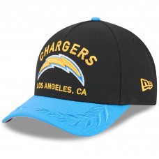 Бейсболка Los Angeles Chargers New Era Black/Powder Blue 2025 NFL Draft 9FORTY A-Frame M-Crown Бейсболка Los Angeles Chargers New Era Black/Powder Blue 2025 NFL Draft 9FORTY A-Frame M-Crown