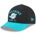 Бейсболка Miami Dolphins New Era Black/Aqua 2025 NFL Draft 9FORTY A-Frame M-Crown Бейсболка Miami Dolphins New Era Black/Aqua 2025 NFL Draft 9FORTY A-Frame M-Crown