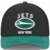 Бейсболка New York Jets New Era Black/Green 2025 NFL Draft 9FORTY A-Frame M-Crown