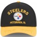 Бейсболка Pittsburgh Steelers New Era Black/Gold 2025 NFL Draft 9FORTY A-Frame M-Crown