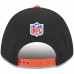 Бейсболка Cincinnati Bengals New Era Black/Orange 2025 NFL Draft 9FORTY A-Frame M-Crown