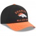 Бейсболка Denver Broncos New Era Black/Orange 2025 NFL Draft 9FORTY A-Frame M-Crown
