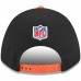 Бейсболка Denver Broncos New Era Black/Orange 2025 NFL Draft 9FORTY A-Frame M-Crown