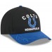 Бейсболка Indianapolis Colts New Era Black/Royal 2025 NFL Draft 9FORTY A-Frame M-Crown