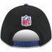 Бейсболка Indianapolis Colts New Era Black/Royal 2025 NFL Draft 9FORTY A-Frame M-Crown