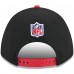 Бейсболка Houston Texans New Era Black/Red 2025 NFL Draft 9FORTY A-Frame M-Crown