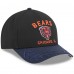 Бейсболка Chicago Bears New Era Black/Navy 2025 NFL Draft 9FORTY A-Frame M-Crown