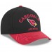 Бейсболка Arizona Cardinals New Era Black/Cardinal 2025 NFL Draft 9FORTY A-Frame M-Crown