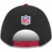 Бейсболка Arizona Cardinals New Era Black/Cardinal 2025 NFL Draft 9FORTY A-Frame M-Crown